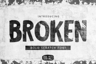 Exploring the Broken Typeface: A Bold Choice for Modern Design